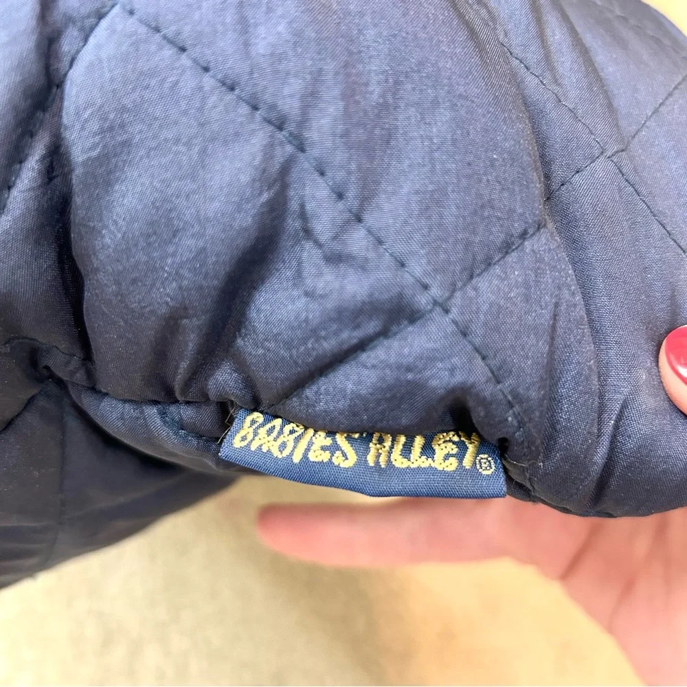 Vintage Babies Alley Navy Blue Diaper Bag